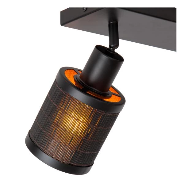 Lucide TAGALOG - Ceiling spotlight - 2xE27 - Black - detail 2